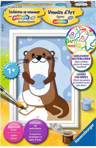 Ravensburger Schilderen op nummer Otter