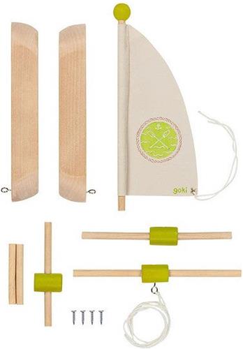 Goki Houten Catamaran Bouwpakket, 11dlg.