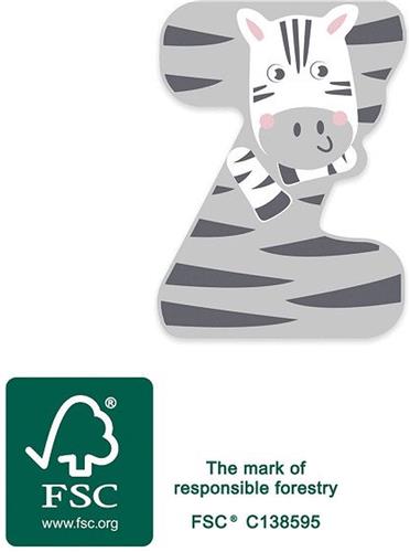 Small Foot - Houten Dieren Kinderletter - Z
