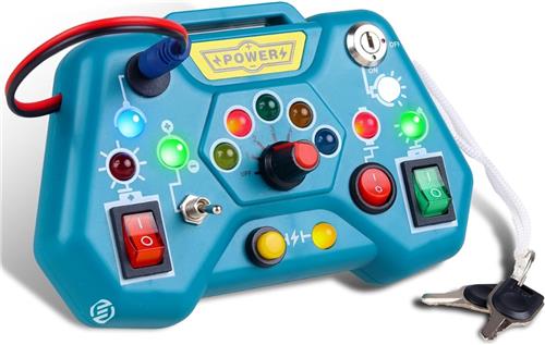 Equivera Busy Board - Montessori Speelgoed - Busy Board Montessori - Activity Board - Activiteitenbord - Motoriek Speelgoed - Educatief - Sensorisch Speelgoed