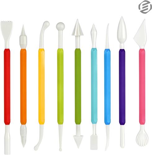 Equivera Pottenbakken Gereedschap - Pottenbakkersgereedschapset - Boetseer Gereedschap - Klei Gereedschap - Boetseer Set - Beeldhouwen - Pottenbakken - Boetseergereedschap - Kleigereedschap - Modelleergereedschap