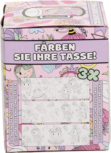 Kleur je eigen Mok Prinses