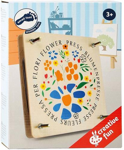Small Foot - Houten Bloemenpers, 18x18cm