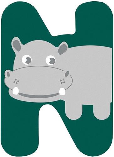 Small Foot - Houten Dieren Kinderletter - N