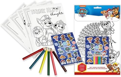 Nickelodeon Kleurset Paw Patrol Junior 14-delig