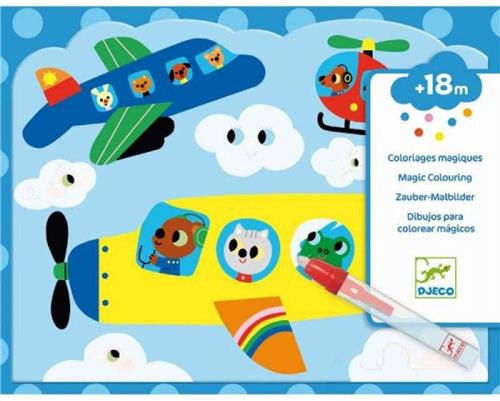 Djeco kleurplaten voor de kleintjes Hidden In The Sky