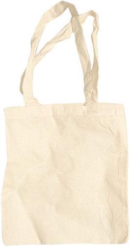 Goki Klein Katoenen Draagtasje - Blanco