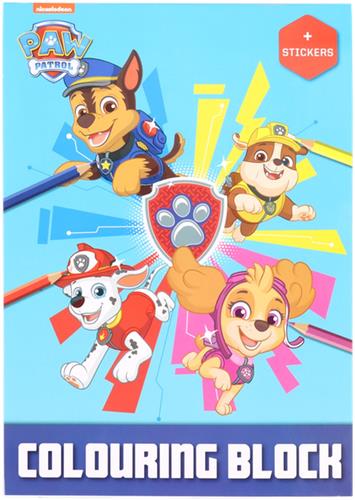 PAW Patrol Kleurboek met Stickers