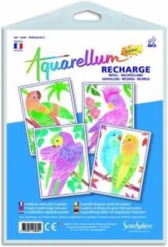 Aquarellum Junior Navulling - Papegaaien