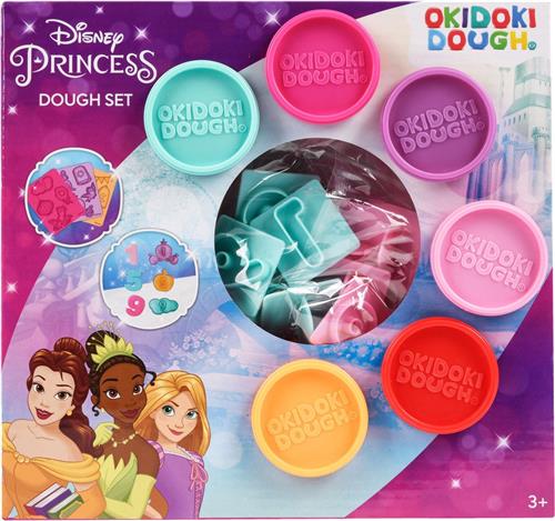 Disney Princess - Okidoki Dough - Cijfers - Klei Set - Speelklei