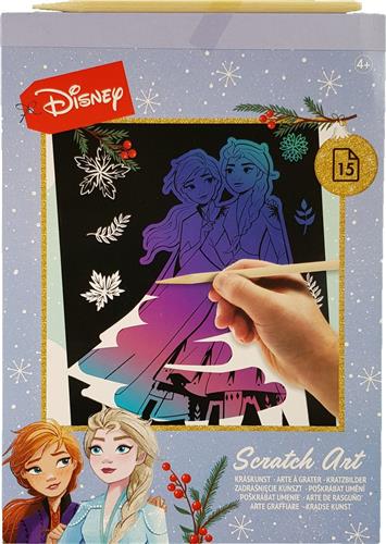 Disney Frozen - scratch art - kraskunst - 15x A5 Olaf, Elza en Anna kaarten - met krastool - topcadeau kinderen 4+