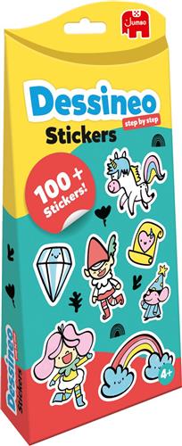 Dessineo Stickers Theme Pack - Feeën & Eenhoorns