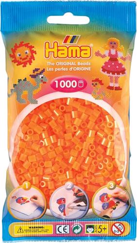 Strijkkralen 1000 Oranje