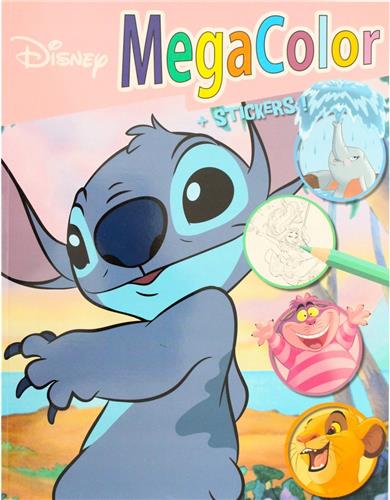 Disney Mega kleurboek met stickers