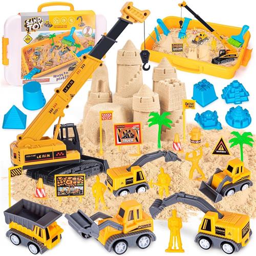 Equivera Kinetisch Zand - Kinetisch Zand voor Binnen - Kinetisch Zand Speelgoed - Cadeau voor Kinderen - Magisch Zand