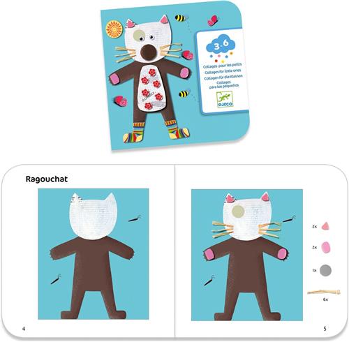 Djeco collages voor de kleintjes