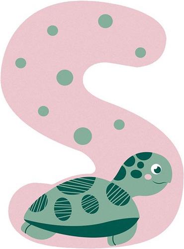 Small Foot - Houten Dieren Kinderletter - S