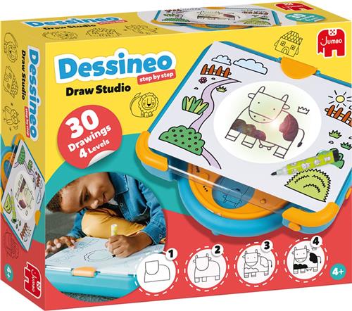 Jumbo - Dessineo - Leren tekenen - Vanaf 4 jaar - Hobbypakket