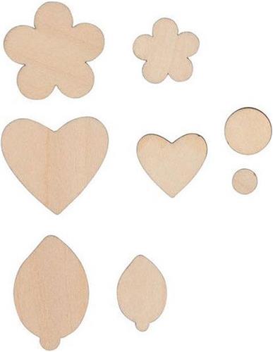 Goki Houten Knutsel Bloemen, 75dlg.