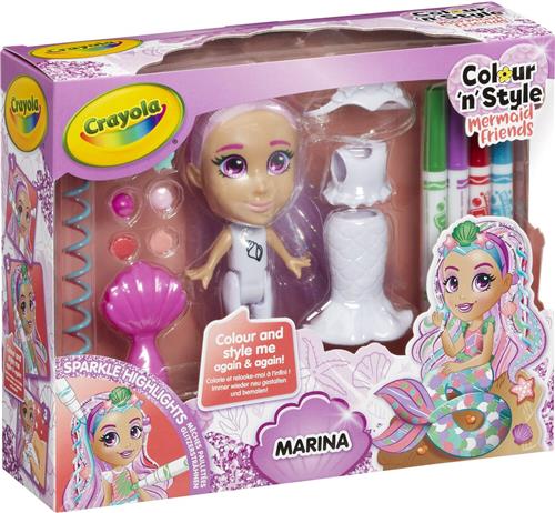 Crayola Colour'n'Style Friend Marina - Hobbyset