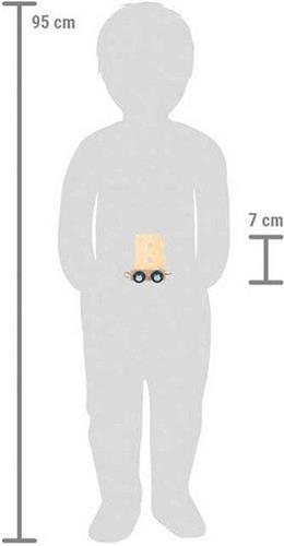 Small Foot - Houten Lettertrein Polar - B