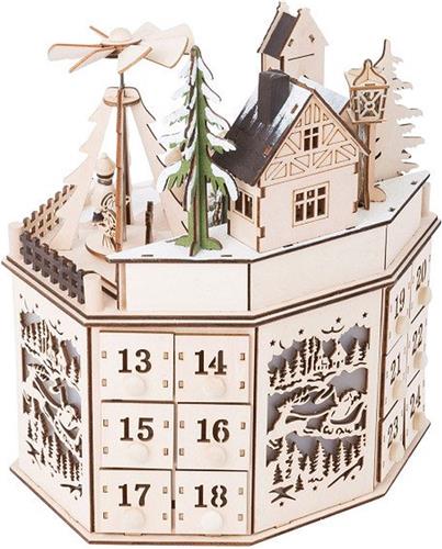 Small Foot - Houten Adventskalender Kerst Landschap