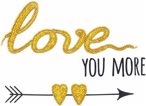 MiniArt Crafts Love You More. 25 x 25 cm.