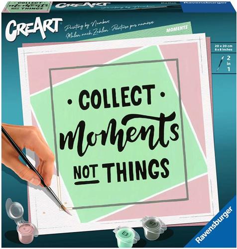Ravensburger Collect moments, not things - Schilderen op nummer voor volwassenen
