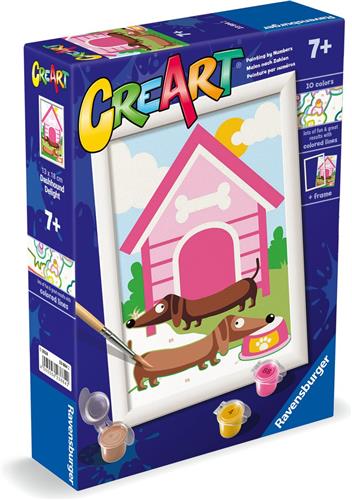 Ravensburger CreArt Dashhound Delight