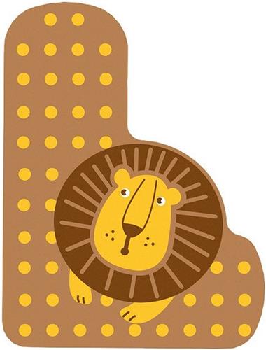 Small Foot - Houten Dieren Kinderletter - L