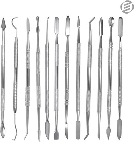 Equivera Pottenbakken Gereedschap - Pottenbakkersgereedschapset - Boetseer Gereedschap - Klei Gereedschap - Boetseer Set - Beeldhouwen - Pottenbakken - Boetseergereedschap - Kleigereedschap - Modelleergereedschap