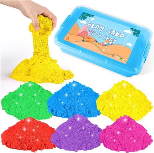 Equivera Kinetisch Zand - Kinetisch Zand voor Binnen - Kinetisch Zand Speelgoed - Cadeau voor Kinderen - Magisch Zand