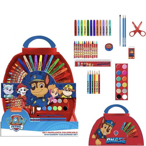 Paw Patrol Tekenen - Tekenset - Tekenkoffer - 50 Pieces