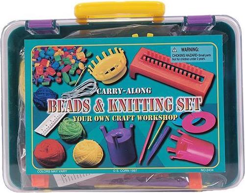 Kralen en breiwerk set