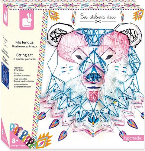 Janod Atelier Dco - Spijker Touw Dieren