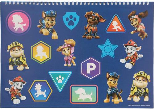 Paw Patrol Schetsboek 33 X 23 Cm Papier Wit 40 Vel 2-delig