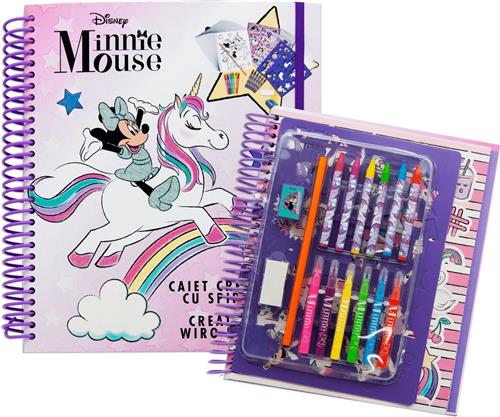 Disney Minnie Mouse 16-Delige Kleurboek En Tekenset