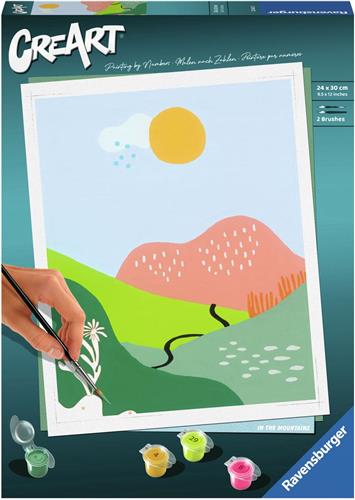 Ravensburger In the Mountains - Schilderen op nummer voor volwassenen