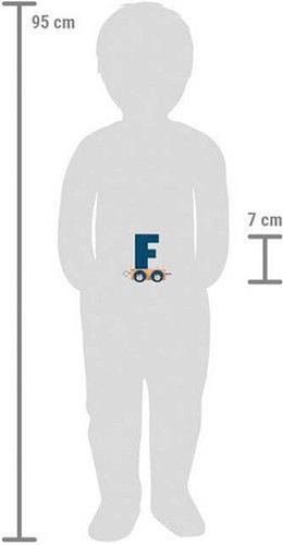 Small Foot - Houten Lettertrein Polar - F