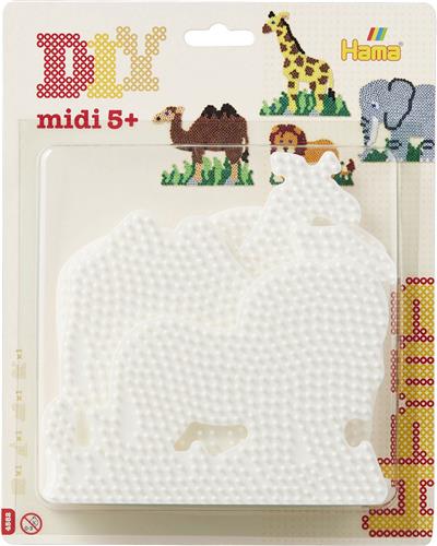 Hama Strijkkralen Grondborden Dieren 4 Stuks