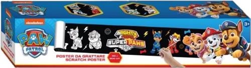 Nickelodeon Krasposter Paw Patrol Junior 30 X 200 Cm Karton Zwart
