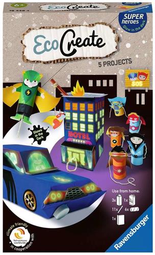 Ravensburger EcoCreate Mini Superheroes