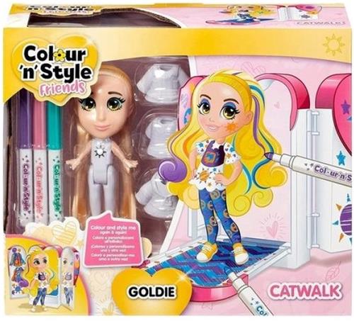 Colour'n'Style Catwalk set Goldie - Hobbyset