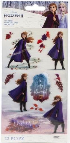 Disney - Frozen 2 - Stickers Anna - 22 stuks