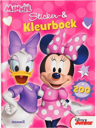 Disney's Minnie Mouse Sticker- en Kleurboek