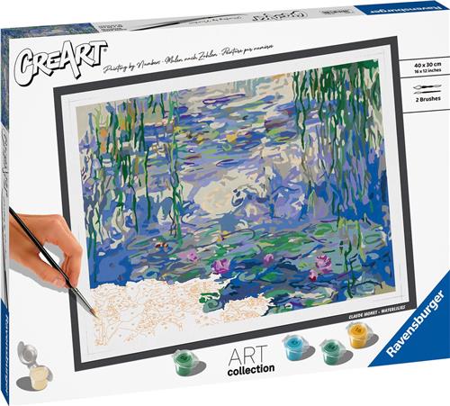 Ravensburger Waterlilies (Monet) - Schilderen op nummer voor volwassenen