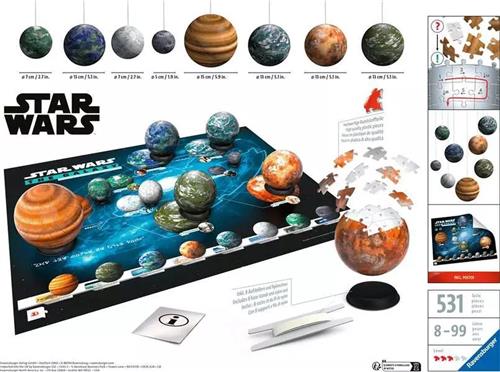3D Puzzel Star Wars Planet Of The Galaxy, 531st..