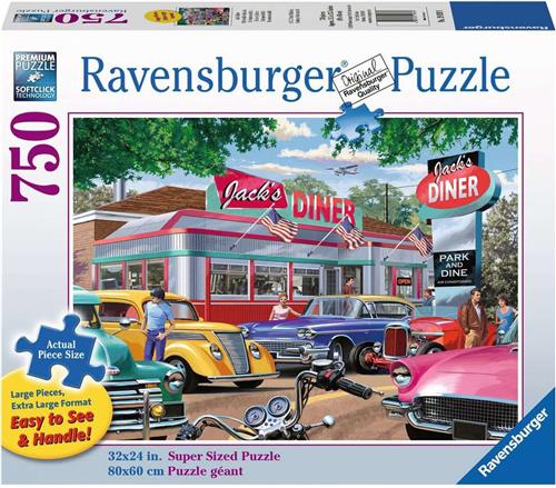 Ravensburger 199389 - Meet you at Jack's - Legpuzzel 750 XXL stukken