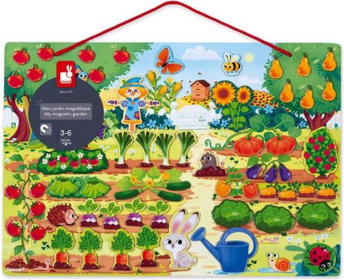 Janod Magneetbord - Moestuin