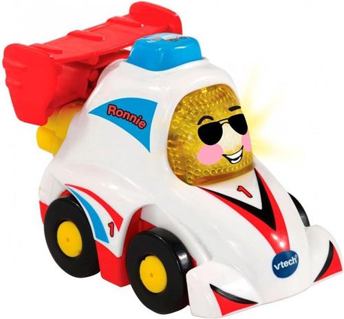 VTech Toet Toet Auto's Ronnie Raceauto - Educatief Baby Speelgoed - Interactieve Speelgoed Auto - 1 tot 5 Jaar